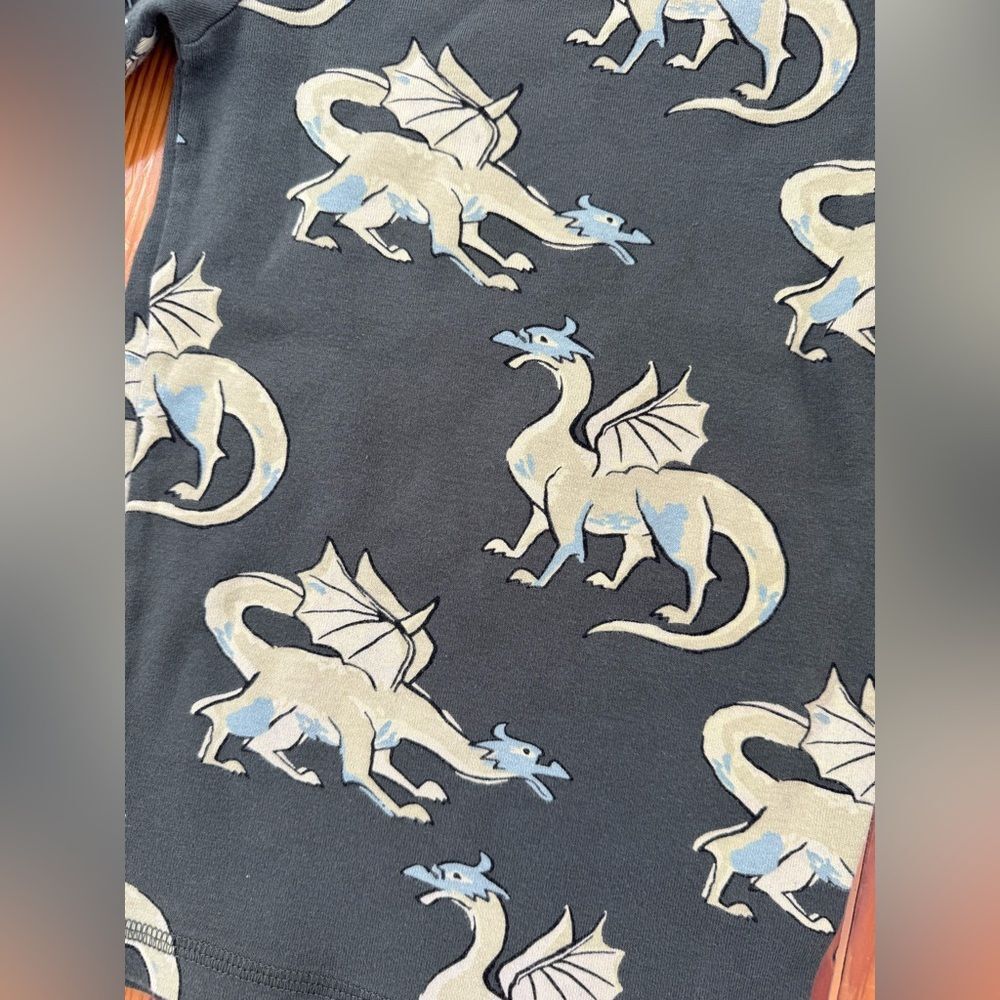 Tea Collection Dragon PJ Top - Picture 2 of 3